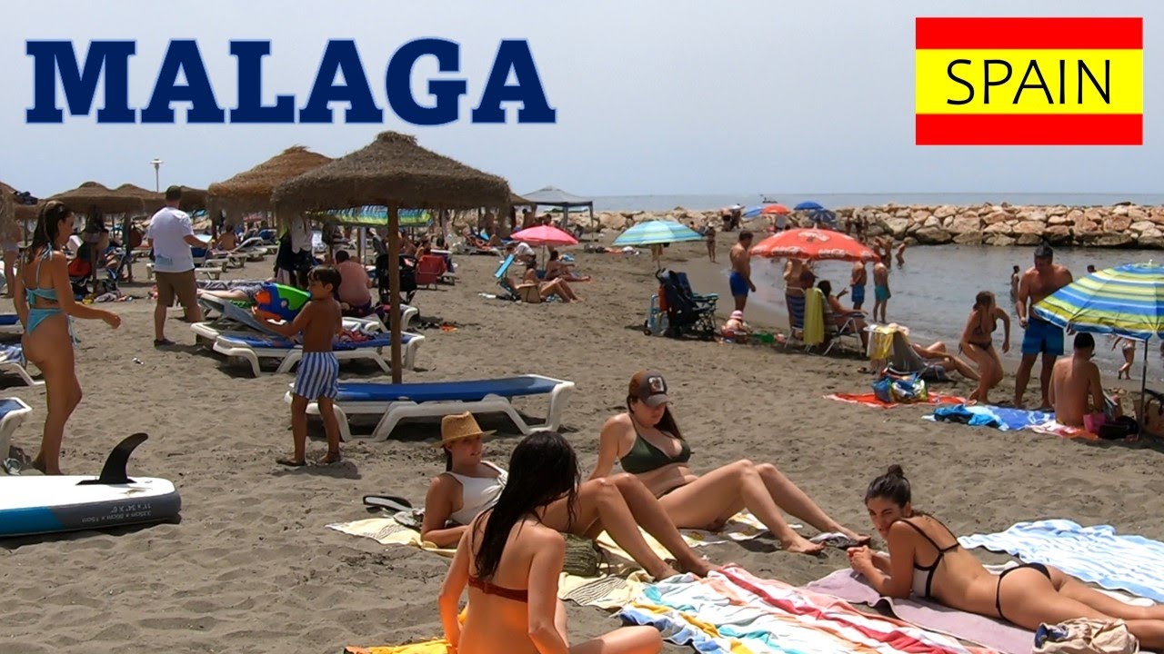 MALAGA - Pedregalejo - Beach - July 2021 - Spain - Spanien - Spania - Espagne - スペイン - 스페인
