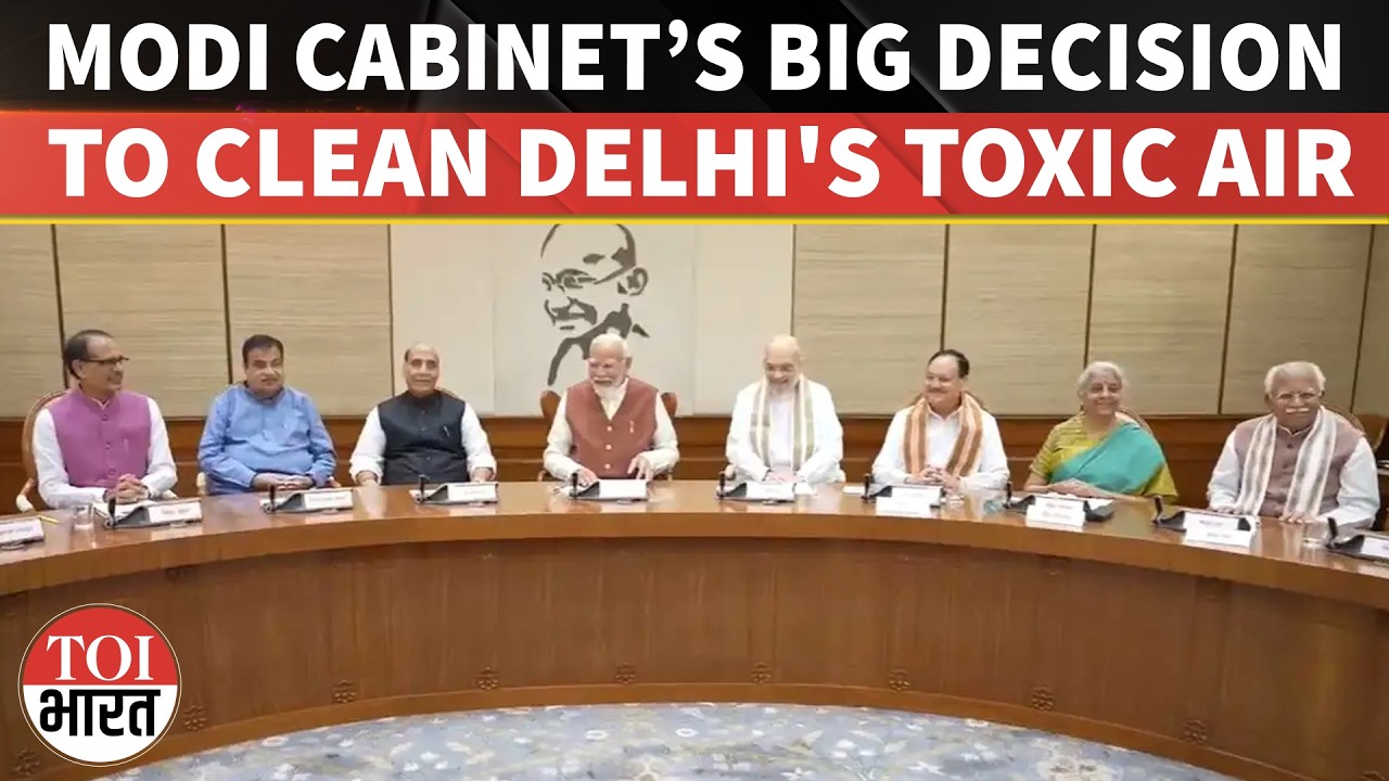 Modi Cabinet Unveils Scheme To Cut Delhi Air Pollution, Approves ATF Price Stabilisation Fund
