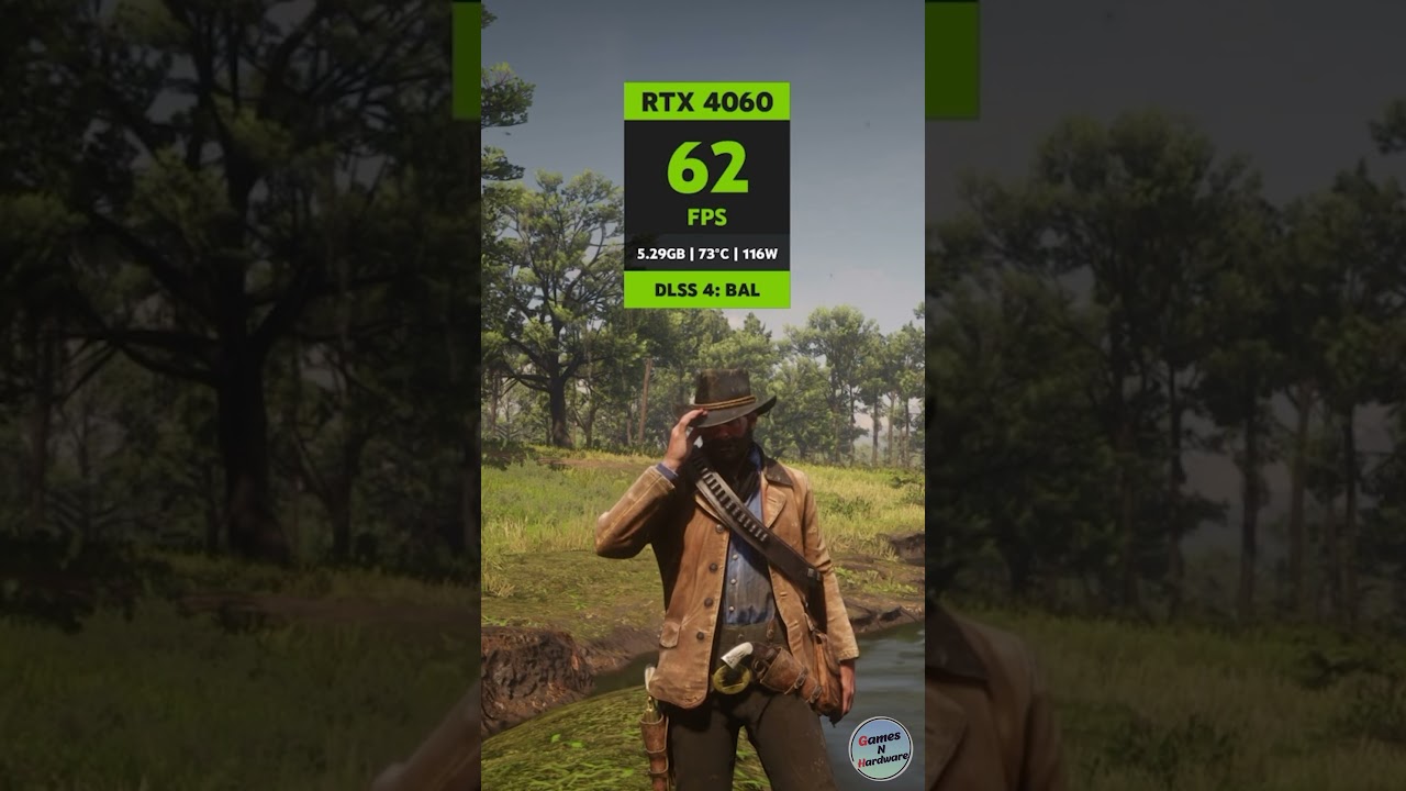 Red Dead Redemption 2 | DLSS 4 Quality vs Performance Test (RTX 4060 | 1440p)