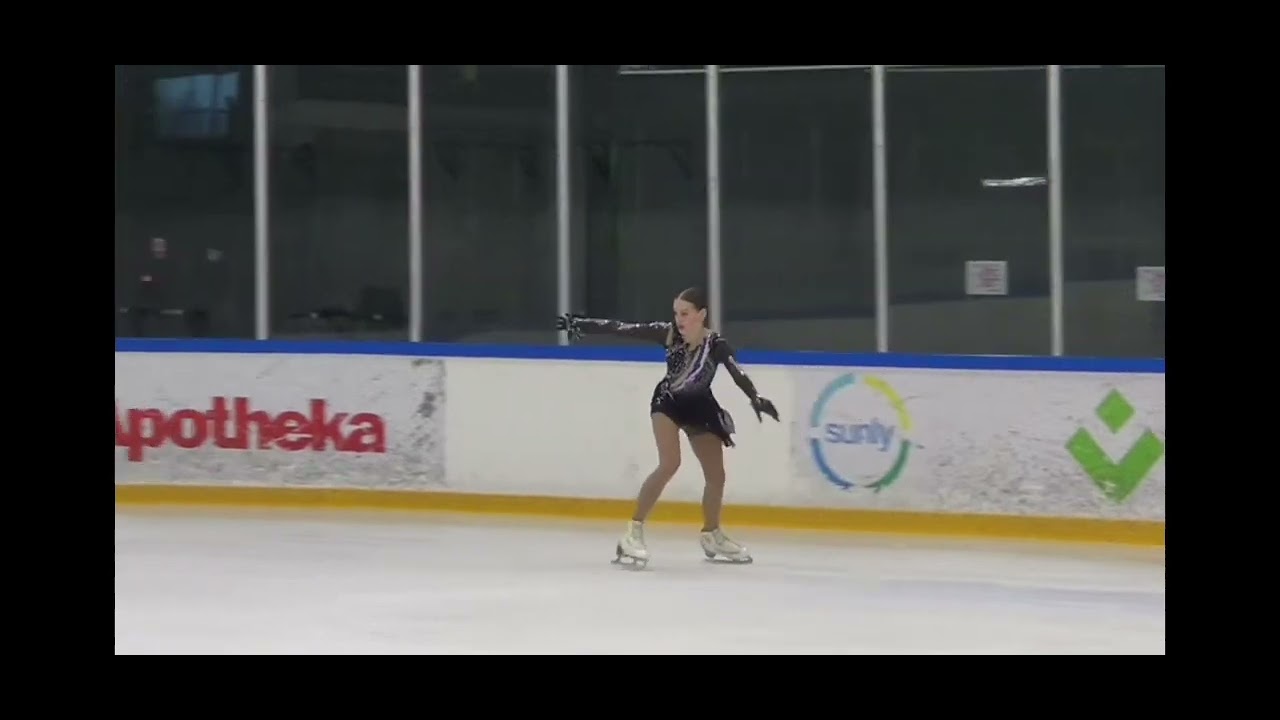 Evelina Barsamova, Advanced Novice, FS, Latvijas Čempionāts Daiļslidošanā 2024