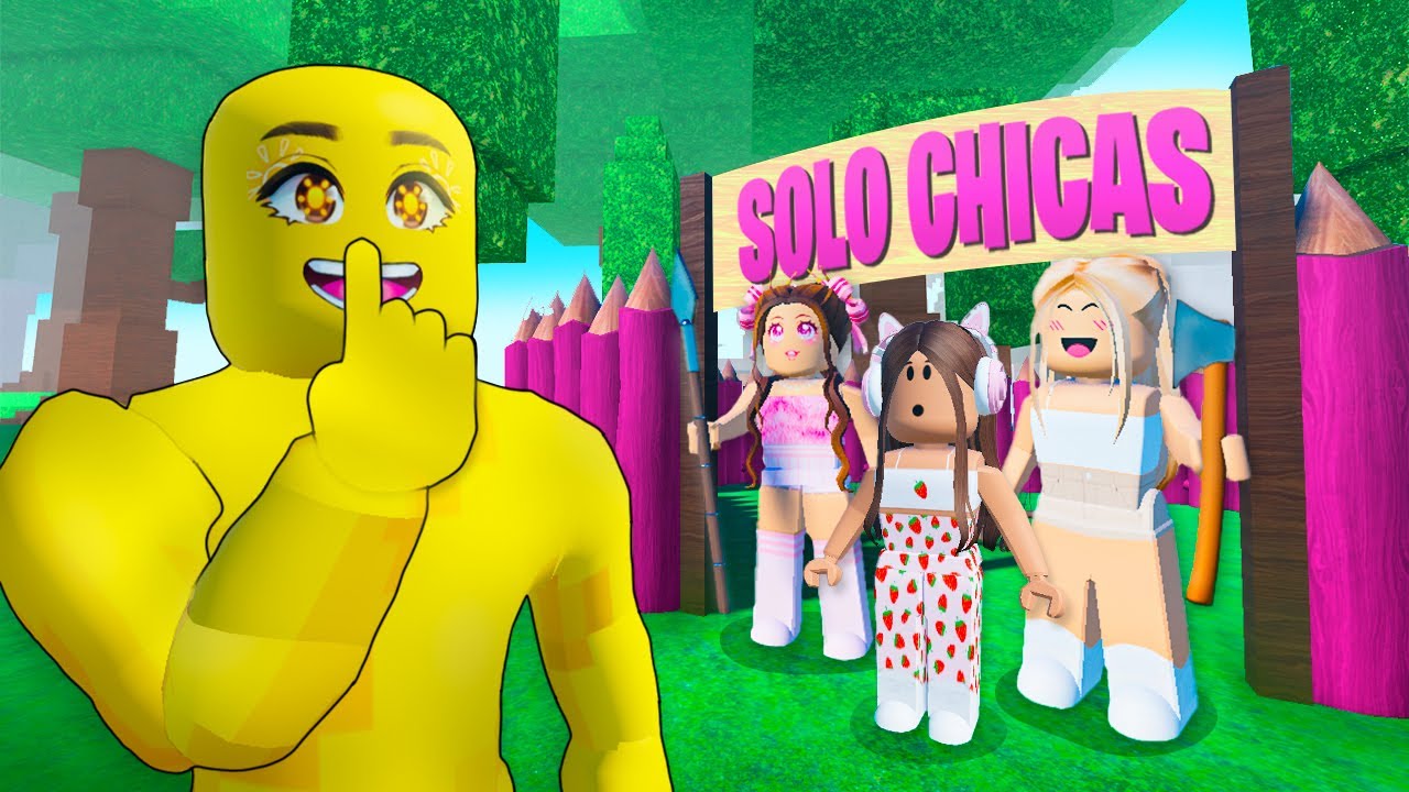 Me INFILTRÉ a 1 TEAM de CHICAS en 99 NOCHES de ROBLOX...