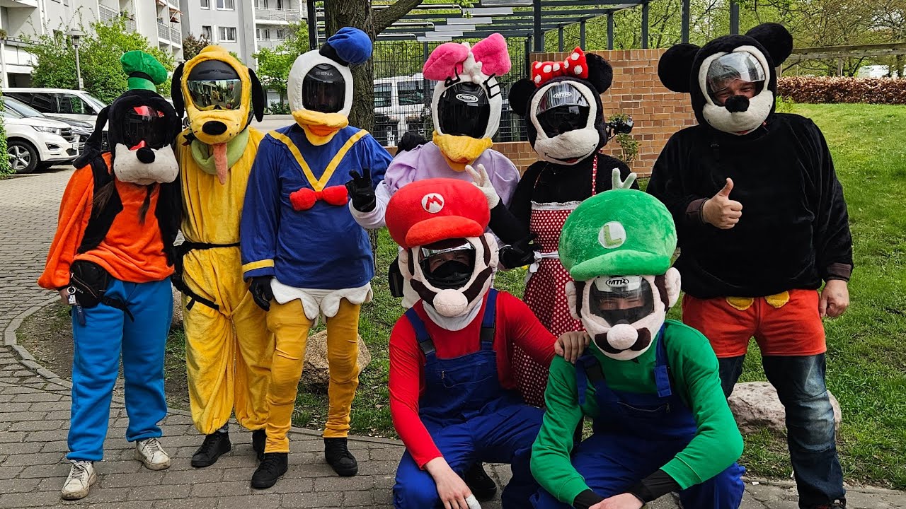 Disney Crew überrascht Bikespotter 🥰