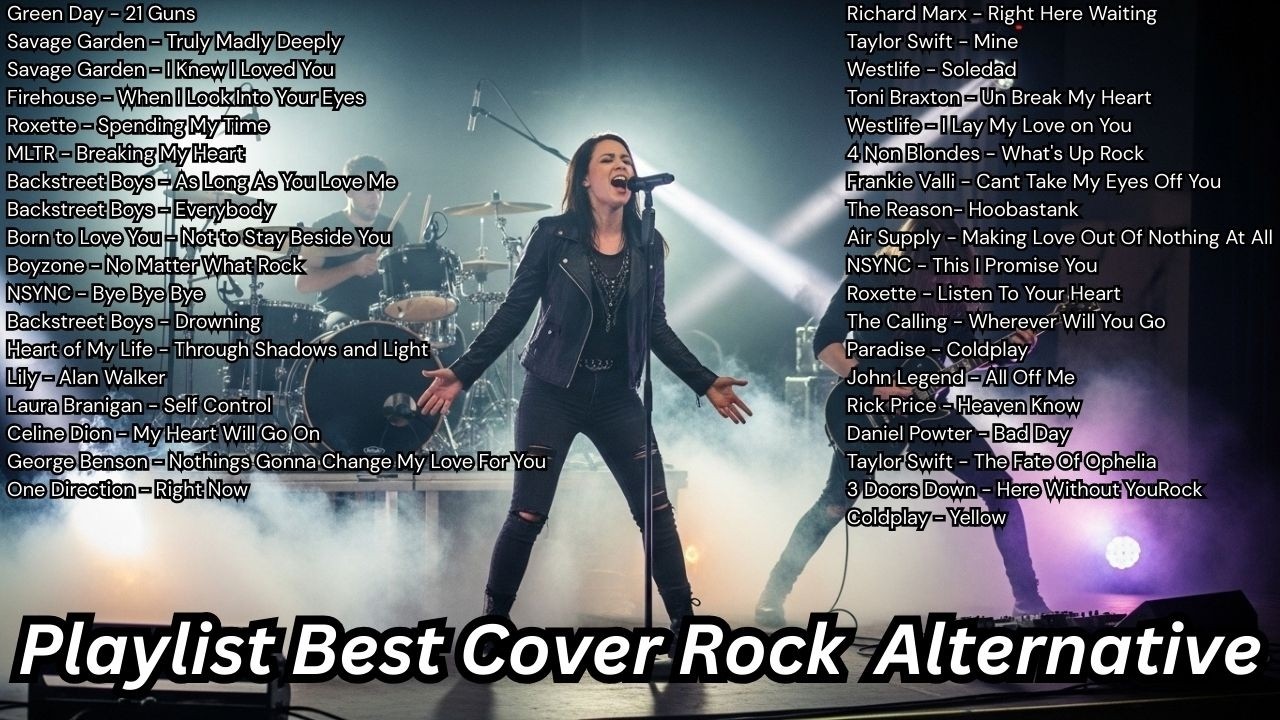Alternative Rock Love Playlist | Emotional Rock Covers