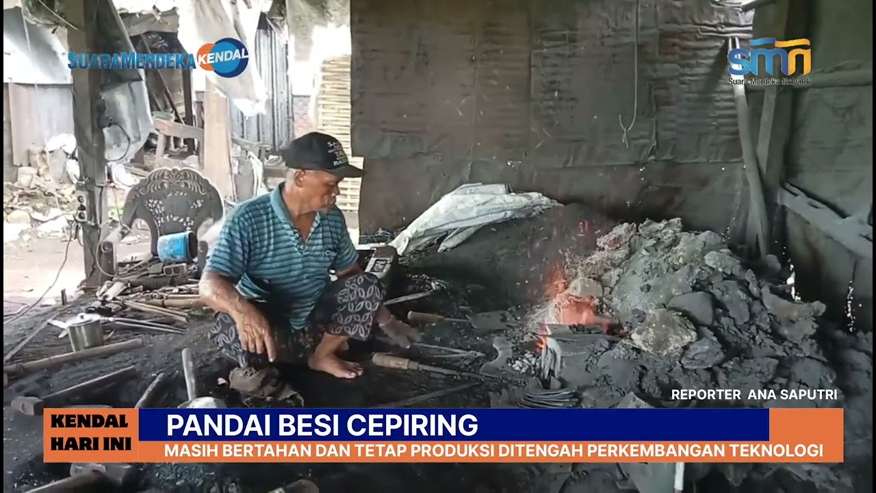 Pandai Besi Cepiring: Masih Bertahan dan Tetap Produksi Ditengah Perkembangan Teknologi