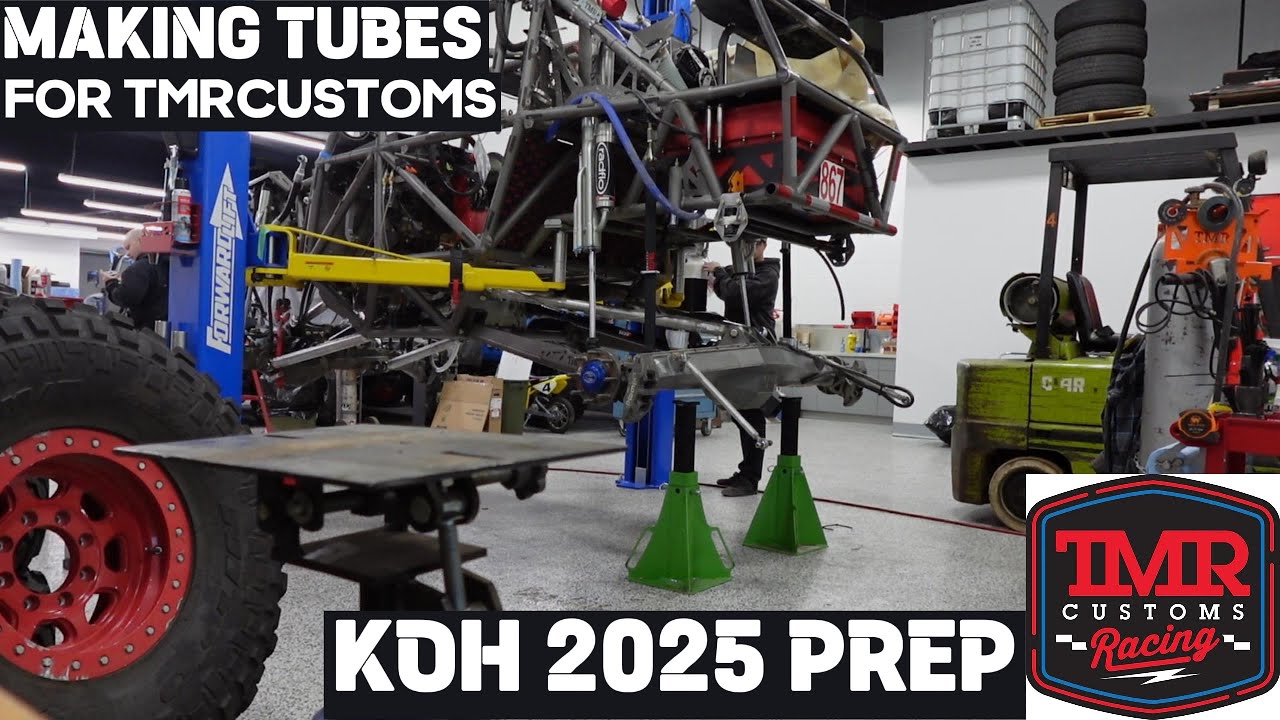 Behind the Scenes at TMR CUSTOMS: Fabricating Parts for KING OF THE HAMMERS | Off-Road Shop Work