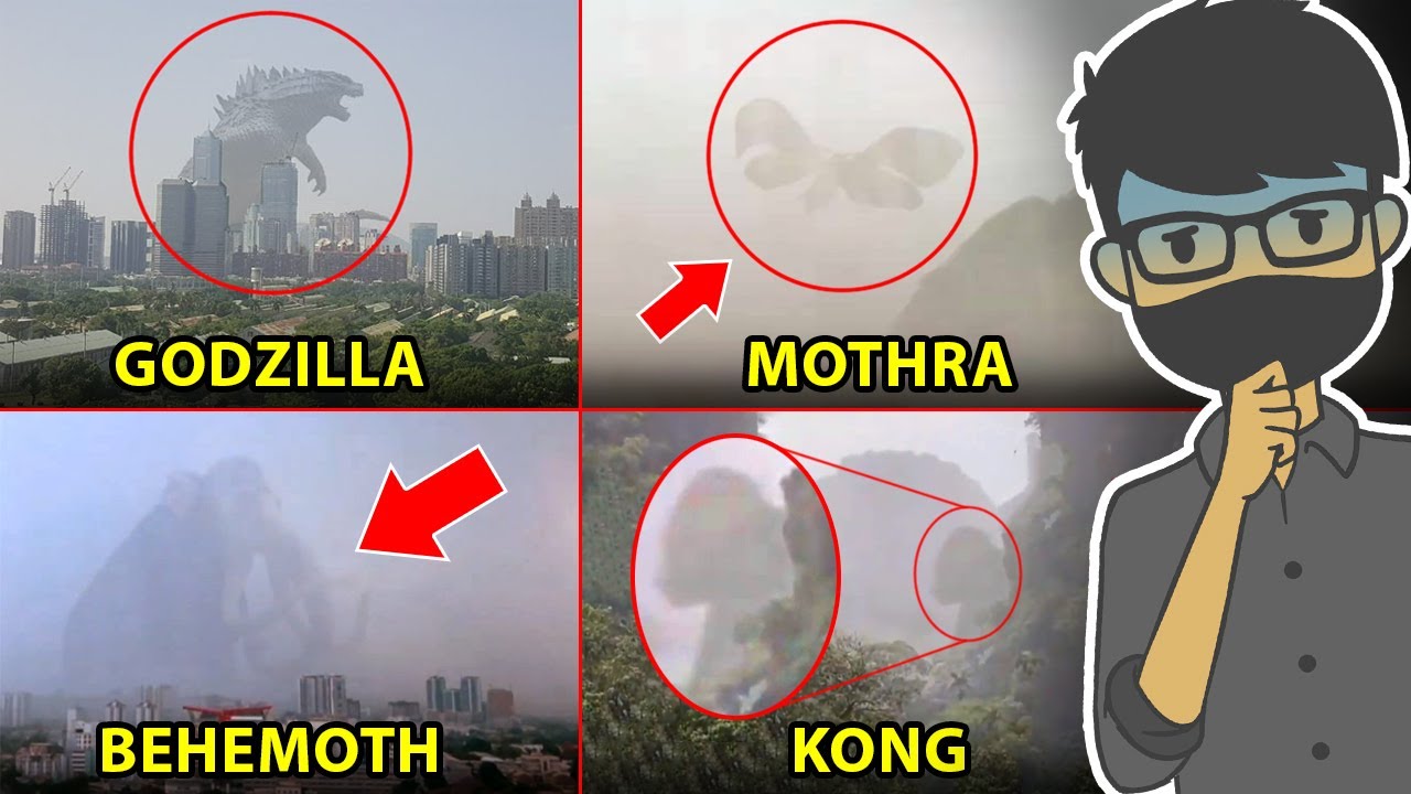 10 PENAMPAKAN MONSTERVERSE GODZILLA DI DUNIA NYATA