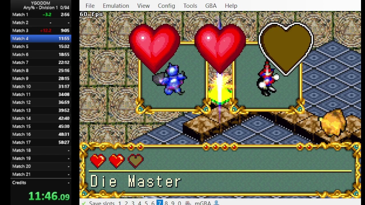 1:19:07 World Record Speedrun of Yu-Gi-Oh! Dungeon Dice Monsters