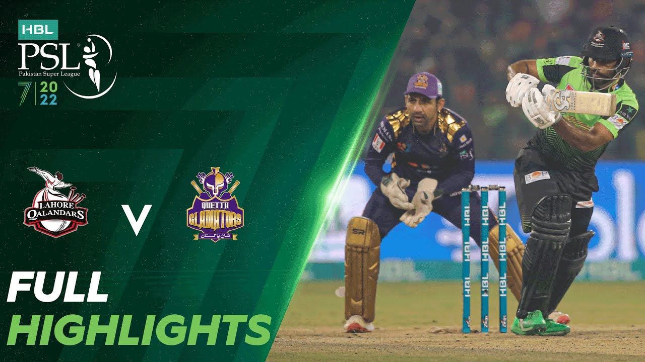 Full Highlights | Lahore Qalandars vs Quetta Gladiators | Match 20 | HBL PSL 7 | ML2T