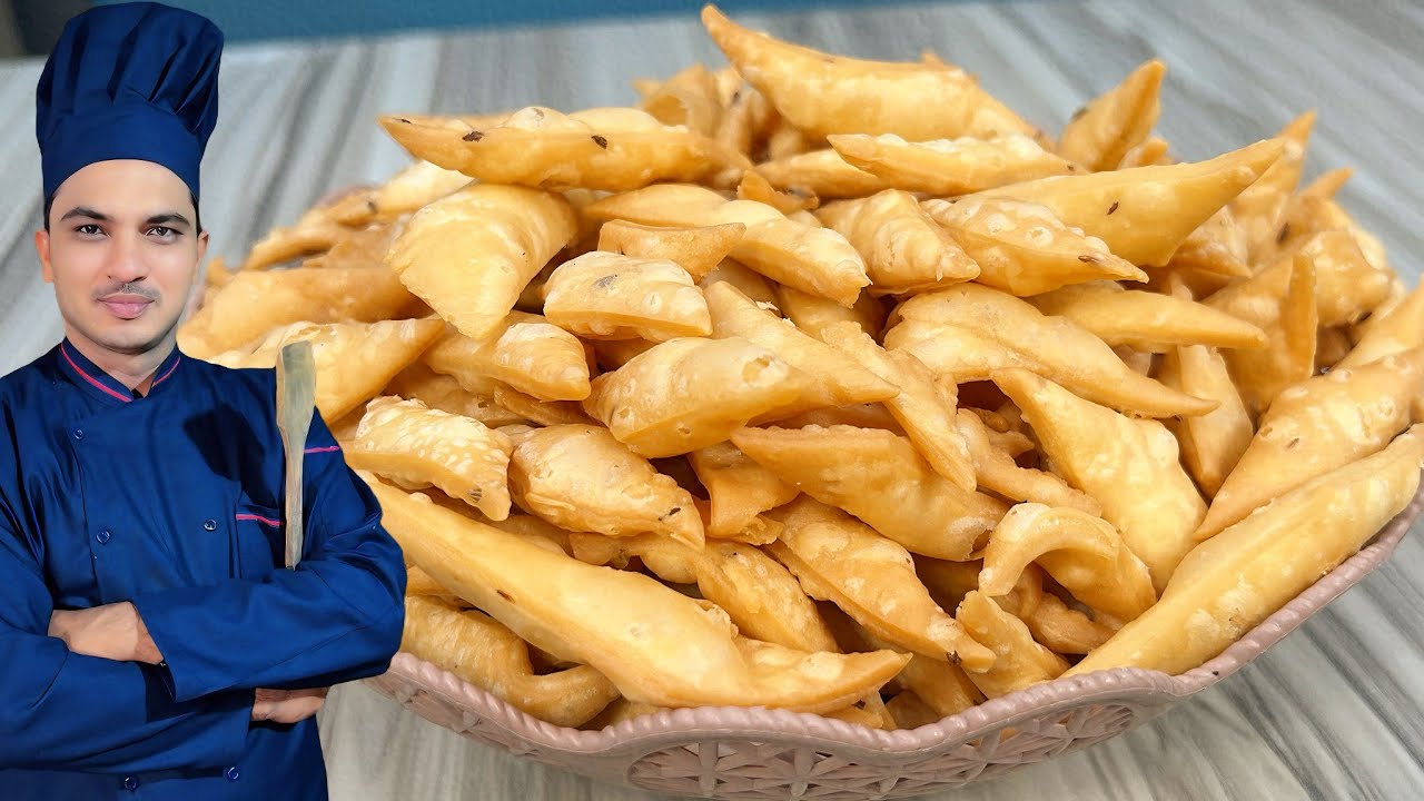 Khasta Namak Pare Recipe|Namak Pare Recipe|Namak Pare Recipe By Chef M Afzal|