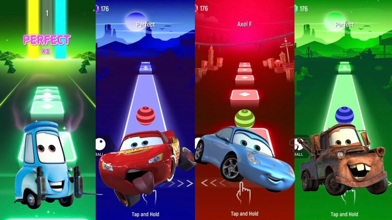 Super Speed McQueen – Tiles Hop Extreme Run!Lightning McQueen Turbo Speed – Tiles Hop Gameplay