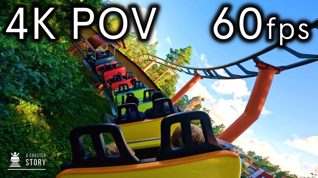 Godiståget - Kolmården 4K60 Back Row POV