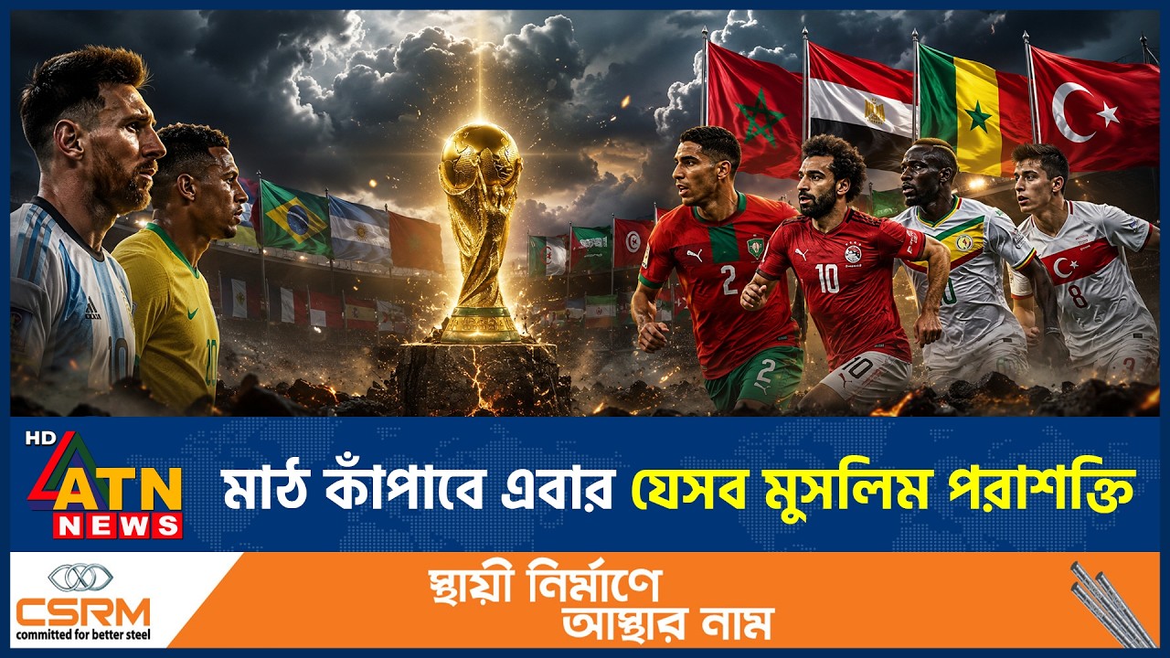 বিশ্বকাপের সমীকরণ বদলে দিতে পারে যেসব মুসলিম দেশ | Muslim Country | World Cup | ATN News