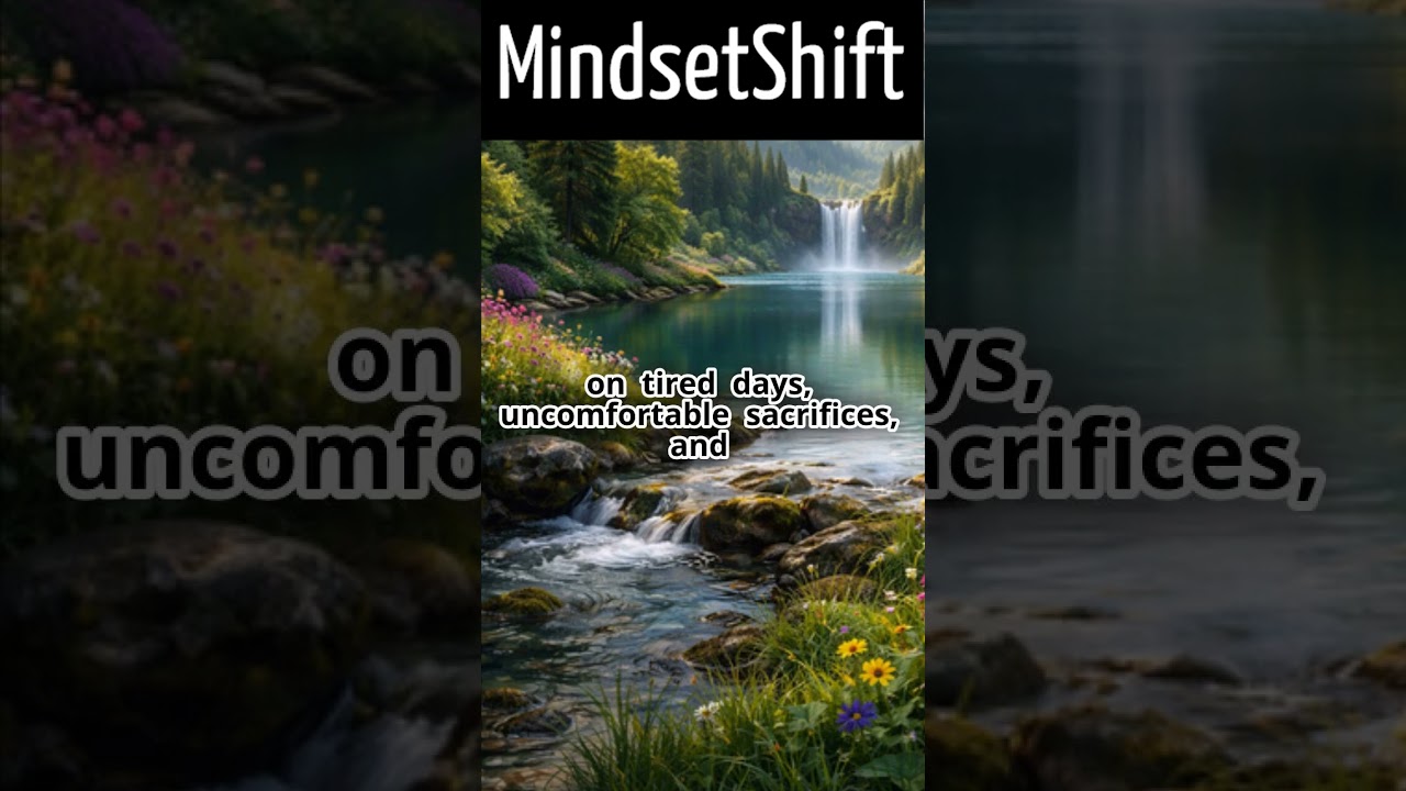 This is How The Life You So Much Desire is Built!  