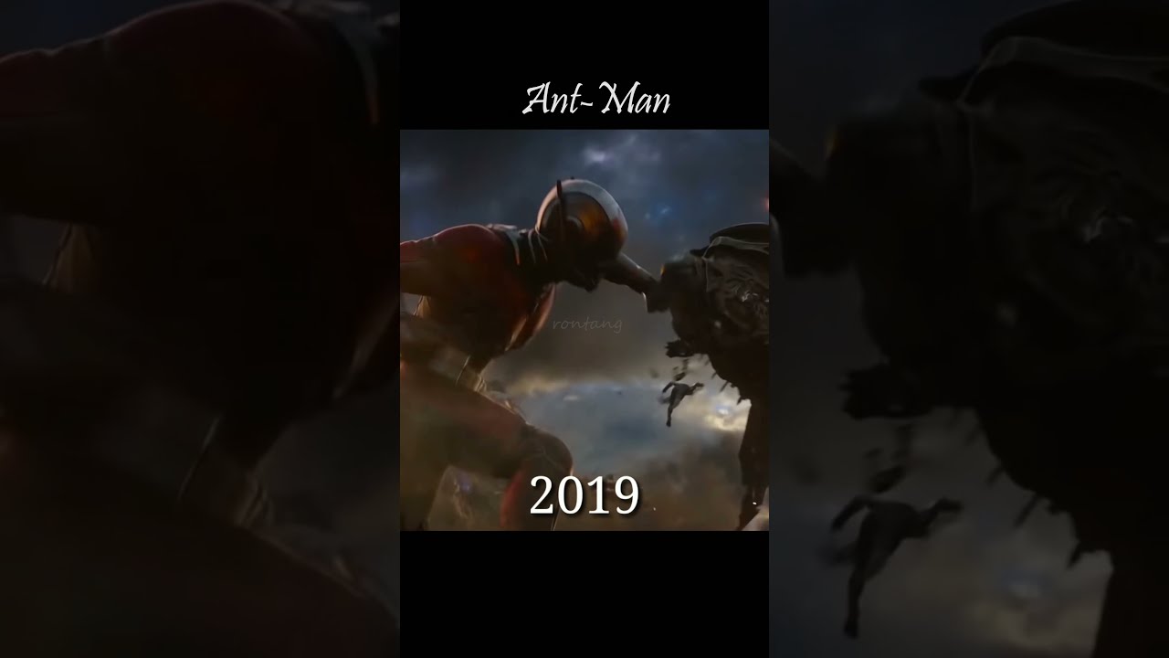 Evolution of Ant Man | Marvel superhero | The Avengers