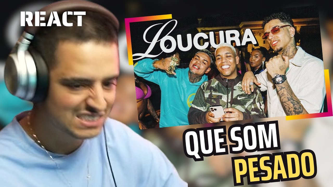 Coringa Reagindo a Borges - Loucura ft. Cabelinho & Veigh - [REACT]