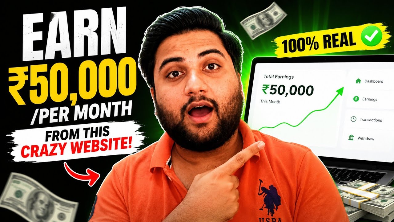 💸 Earn ₹50,000 Every Month from This Secret Website! | Divit Chopra