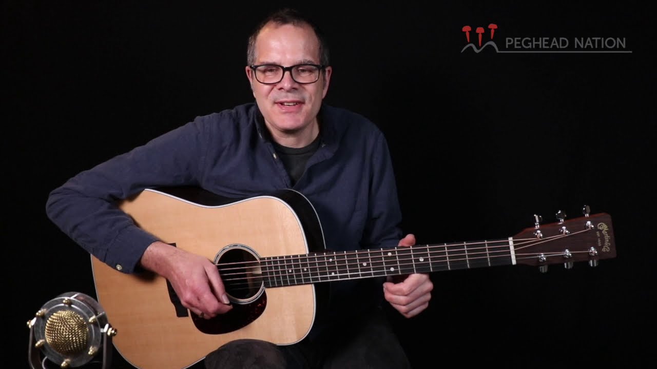 Демонстрация Martin D-13E Ziricote от Peghead Nation