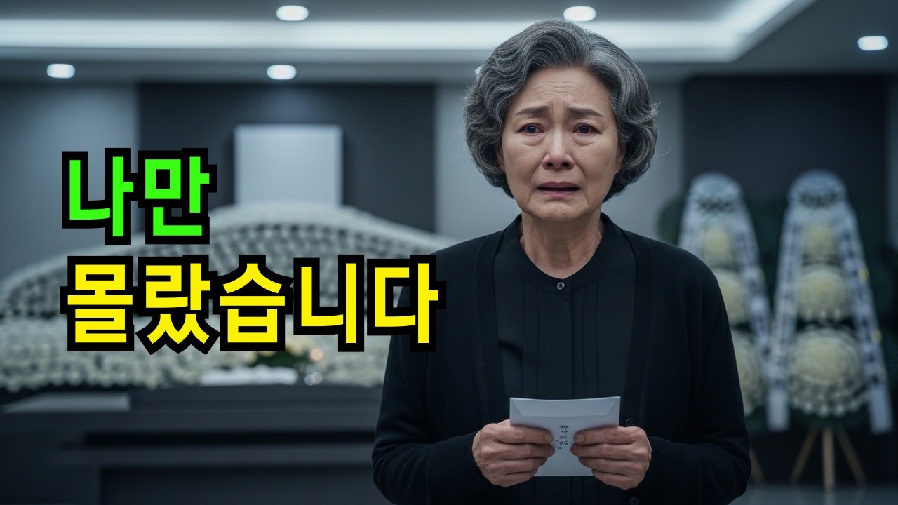 40년 우정이었는데 친구의 마지막 사정을 저는 장례식장에서야 들었습니다