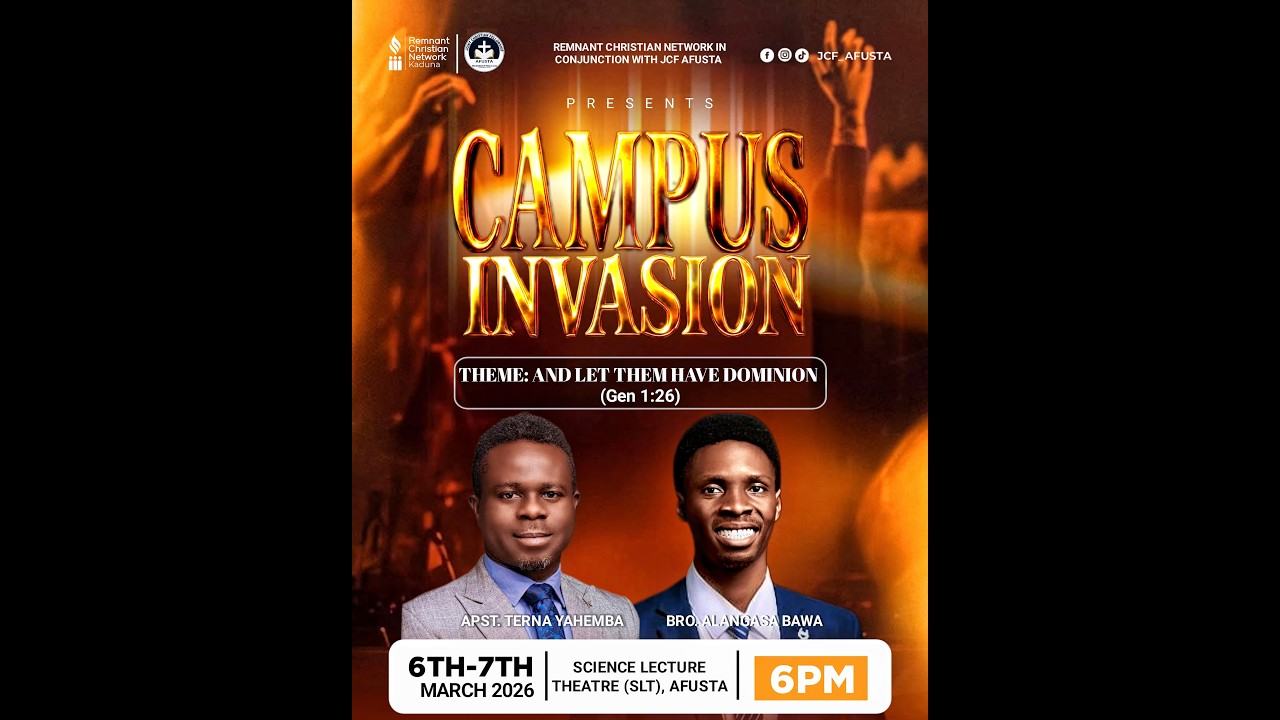 DAY 2 || CAMPUS INVASION || AND LET THEM HAVE DOMINION || 07/03/2026