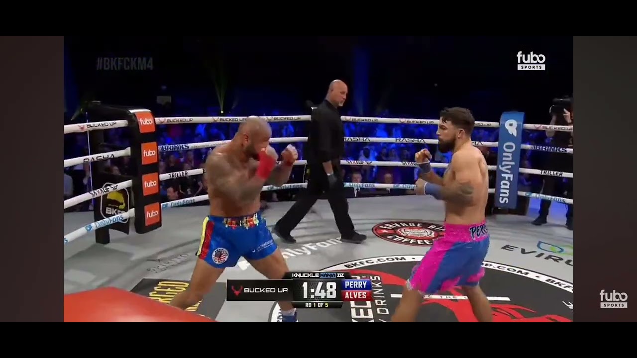 AWFUL KNOCKOUT Mike Perry vs Thiago Alves  Full Fight