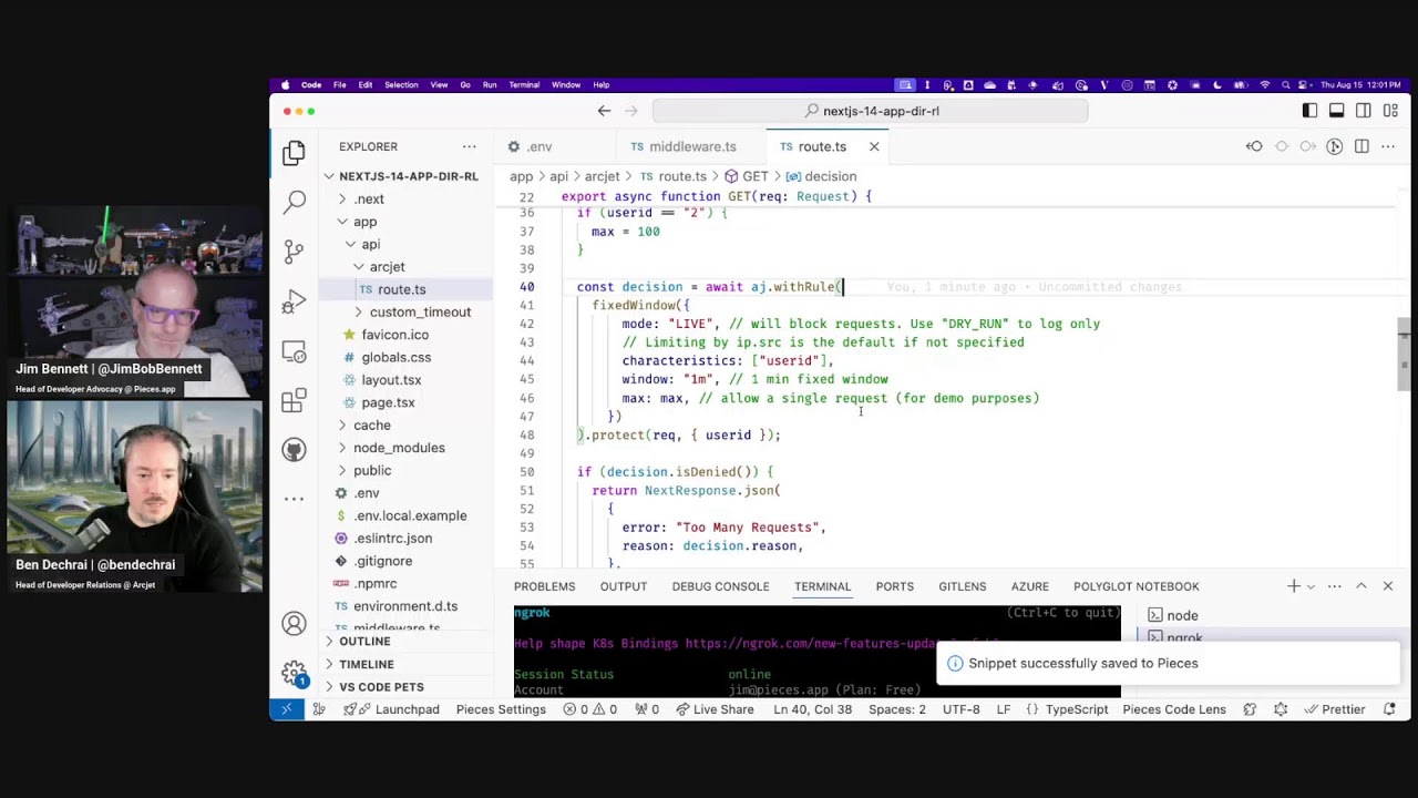 Learning Pieces for Developers: JimBobBennett & Ben Dechrai