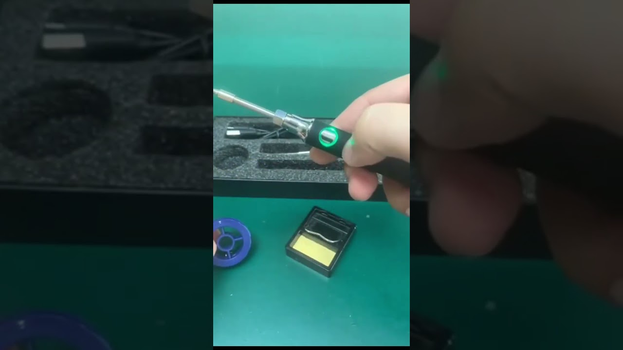 5V 8W electric soldering iron USB Rechargeable #shorts