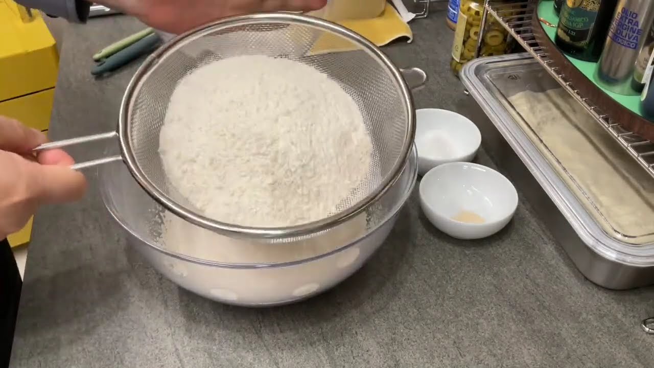 P48. Direct 💦80%. 아리흑 통밀 + 피제리아 손반죽 피자도우