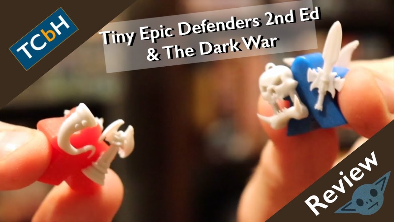 Tiny Epic Defenders 2nd Edition & The Dark War Review (with some 1st ed comparisons)