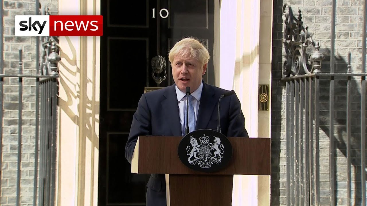 'The buck stops here' - Boris Johnson's first speech as Prime Minister