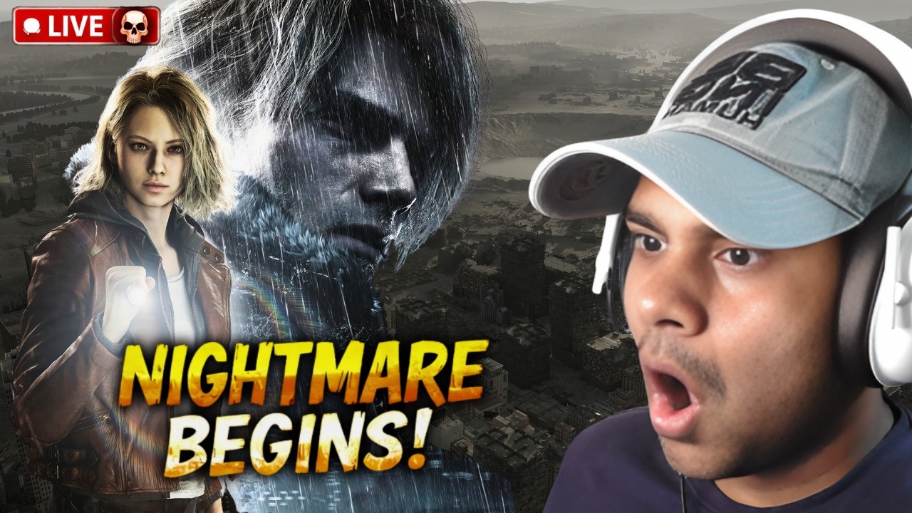 LIVE 🔴 Resident Evil Requiem – Nightmare Mode Begins