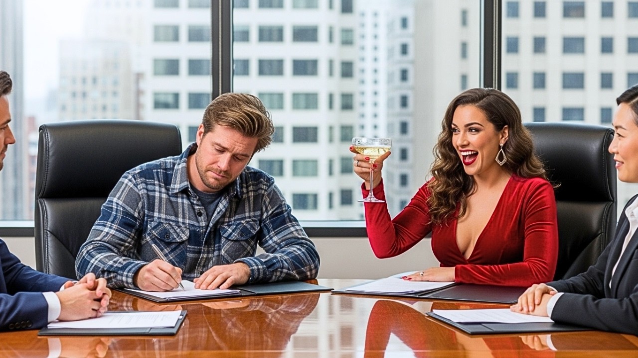 She Mocked His While Signing Divorce Papers — Unaware Her Husband Was the Heiress of a Trillionaire