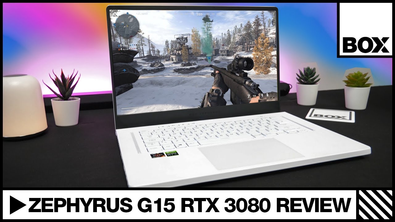 ASUS ROG Zephyrus G15 2021 RTX 3080 Ryzen 9 5900HS Gaming Laptop Hands-on Testing and Overview!