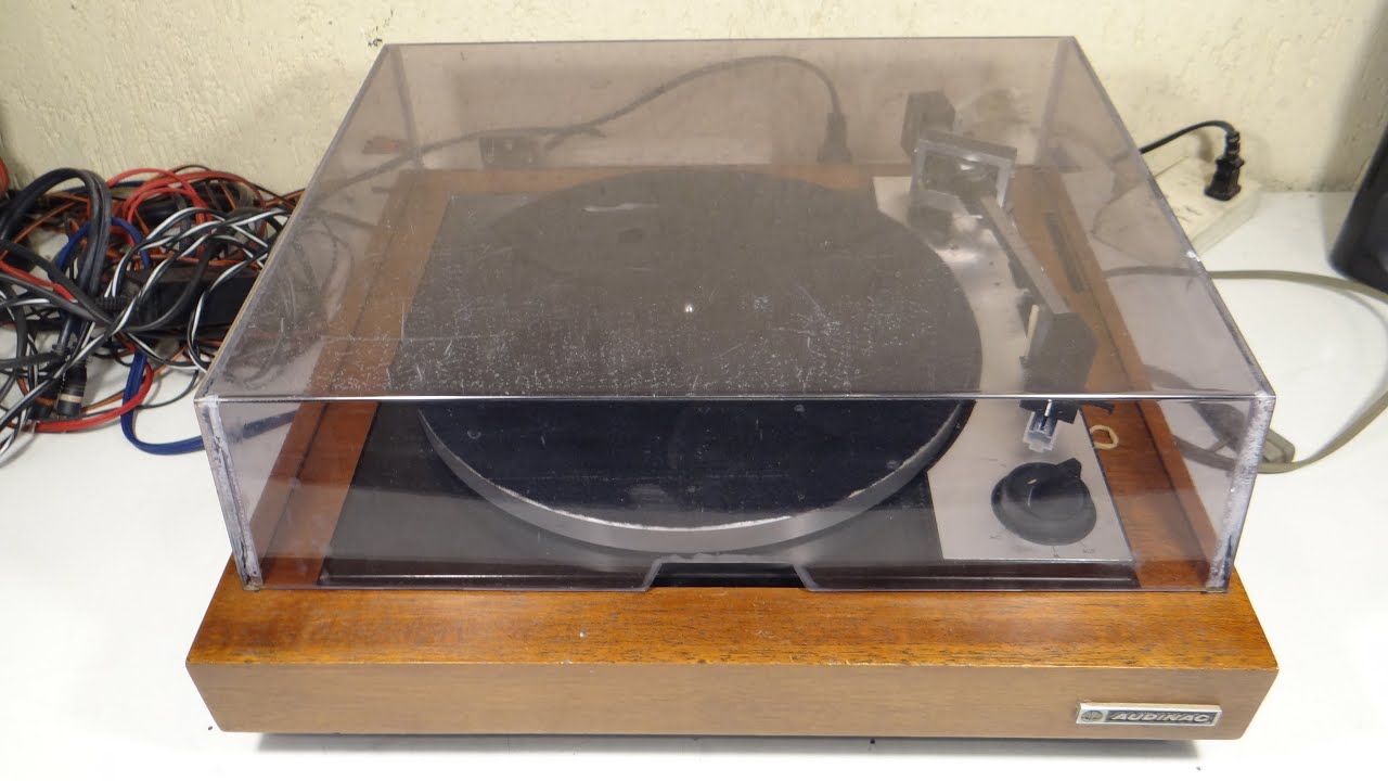 BANDEJA GIRADISCOS TORNAMESA TURNTABLE BSR WINCO AUDINAC P-133 ARGENTINA 1975 RESTAURACION P1