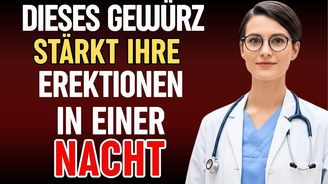 Urologin erklärt: Dieses Gewürz reaktiviert Ihre Erektionen in unter 60 Sekunden – Ab 60 Jahren
