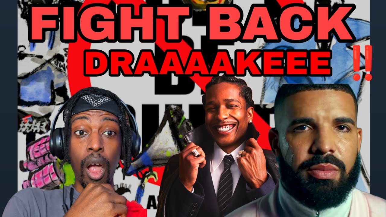DRAAAAKKKKE!!! FIGHT BACK NOW!! ("STOLE YA FLOW" REACTION) ASAP ROCKY‼️