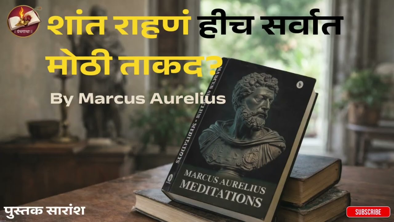 Meditations in Marathi | बाहेरचं जग नाही… मन जिंका | Marcus Aurelius | Stoicism | ग्रंथगाथा