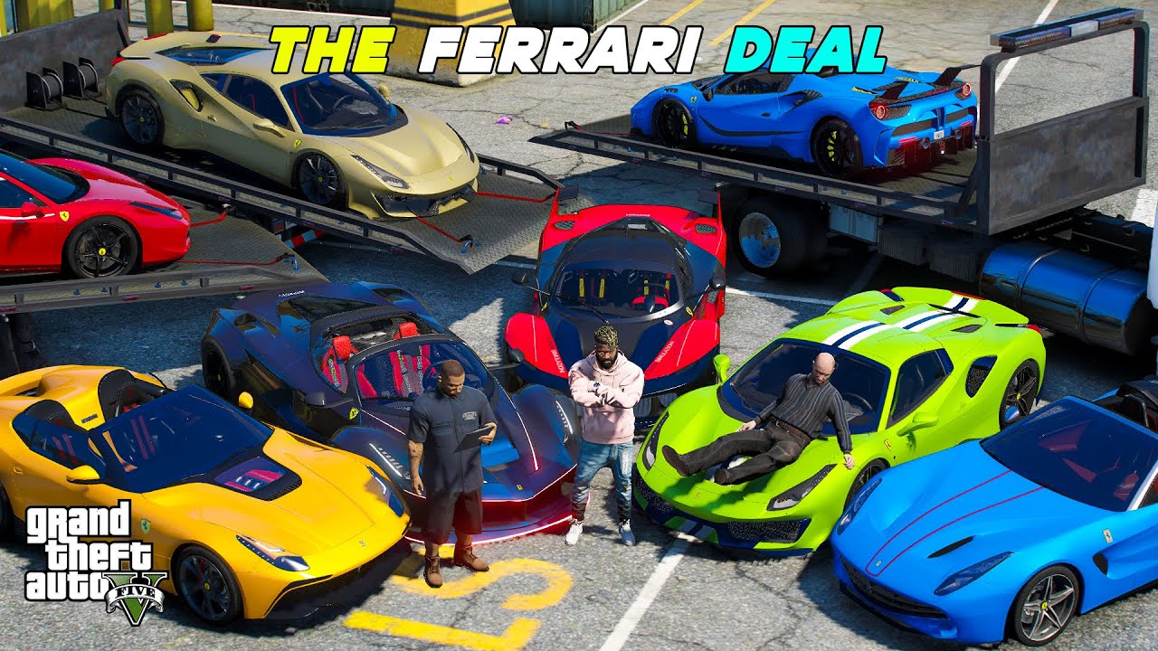 BENNEY'S LUXURY FERRARI CARS DEAL | GTA 5 | WEB SERIES | GAMEPLAY