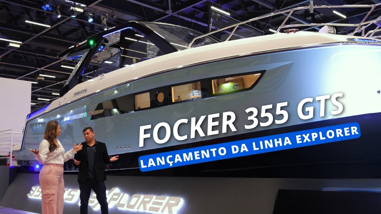 Lançamento Focker 355 GTS Explorer: A Nova Geração de Lanchas Fibrafort