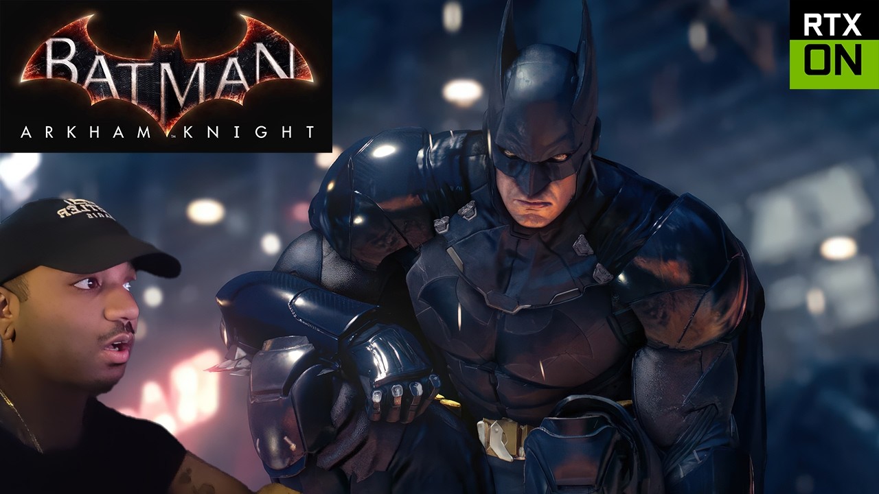 Batman Arkham Knight  - Gameplay Part 2- Ray Tracing Max Graphics Modded