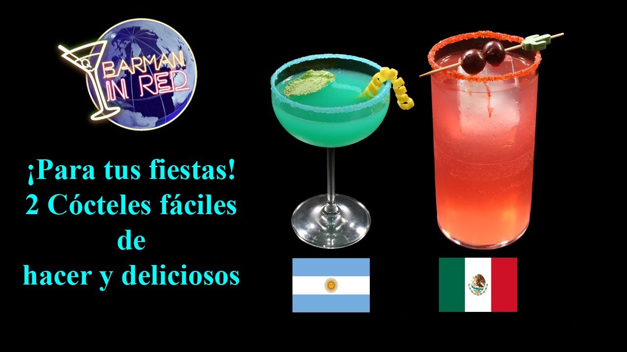 Top &iexcl;Para tus fiestas! 2 C&oacute;cteles f&aacute;ciles de hacer y deliciosos con ron y tequila