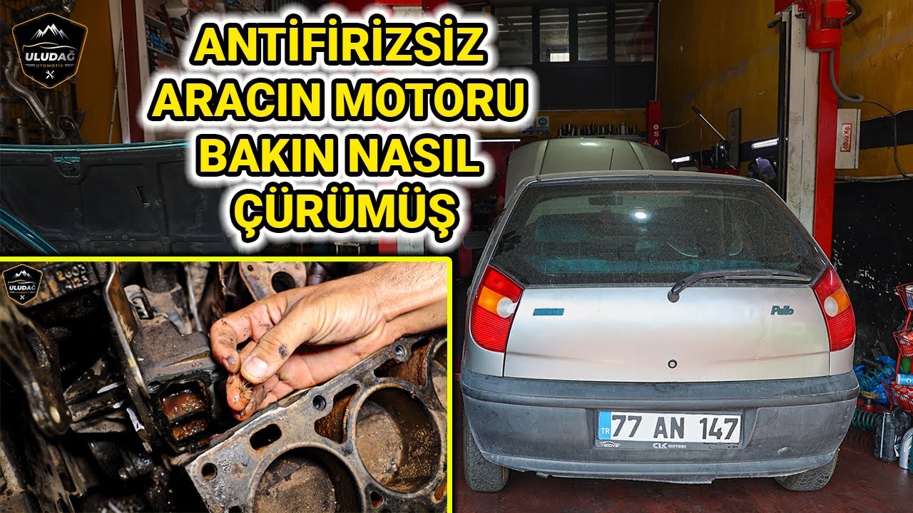 ANTİFİRİZ KULLANMADIĞINA ÇOK PİŞMAN OLDU! (Fiat Palio 1.4 Motor Silindir Kapak Conta Değişimi)