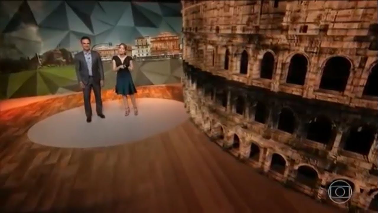 Fantástico -  Coliseu de Roma
