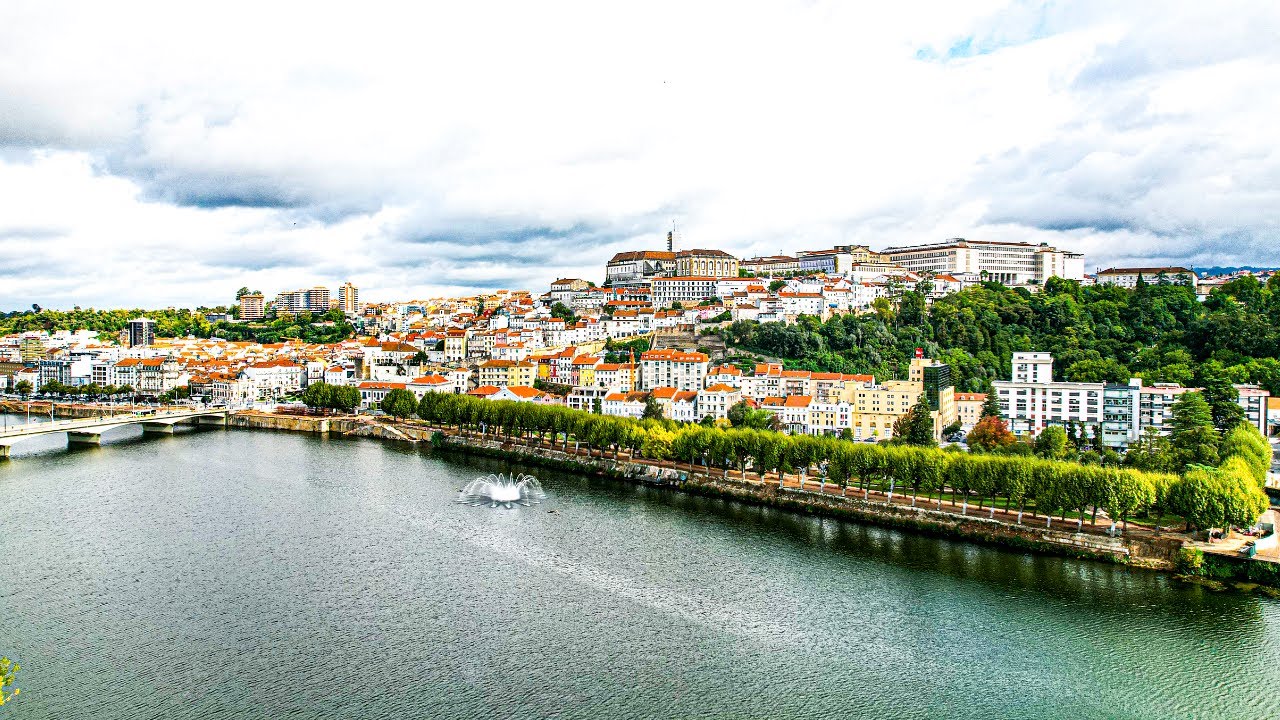 COIMBRA PORTUGAL 4k | Conheça a Cidade de Coimbra pela Vista Aérea do Drone