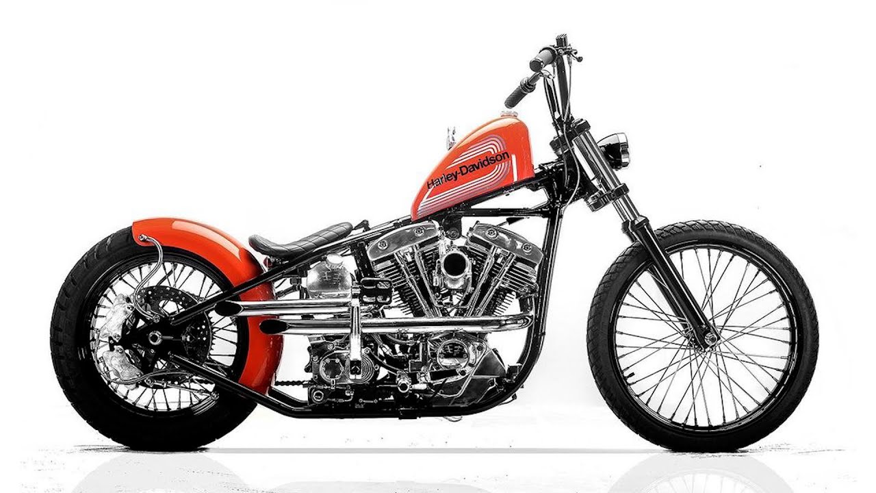 Мотоциклы Harley Davidson Shovel Head-Hardtail 80 и 77 футов