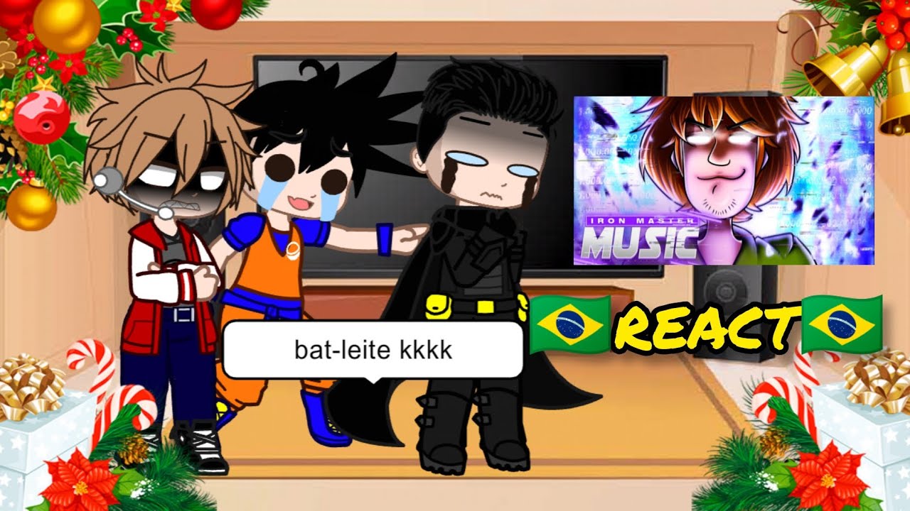 Personagens poderosos reagindo ao rap do salsicha (estinto superior) #gachaclub