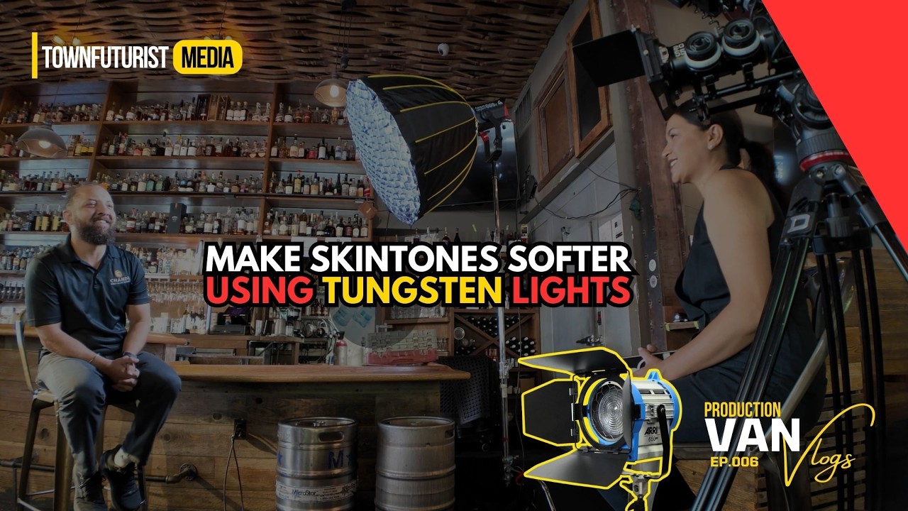 Warm up your brand videos with Tungsten Practicals and a Daylight Source | EP.006