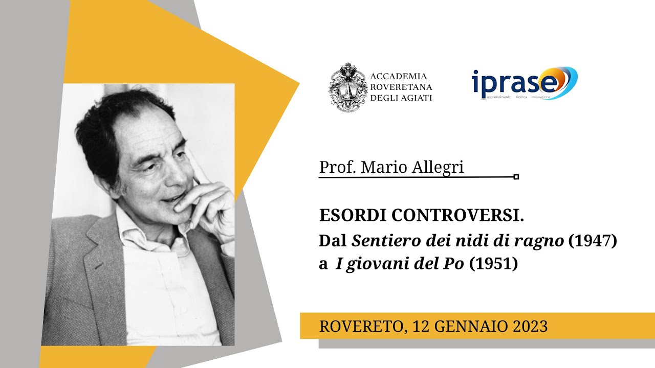 Italo Calvino | GLI ESORDI CONTROVERSI. Dal Sentiero dei nidi di ragno a I giovani del Po