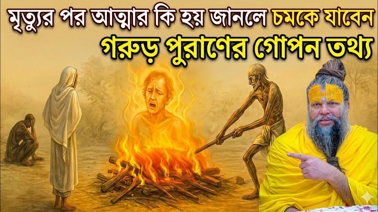 মৃত্যুর ঠিক ১ ঘণ্টা পর আত্মার সাথে কী ঘটে? 😱 গরুড় পুরাণ | প্রেমানন্দ মহারাজ | Premanand Maharaj.