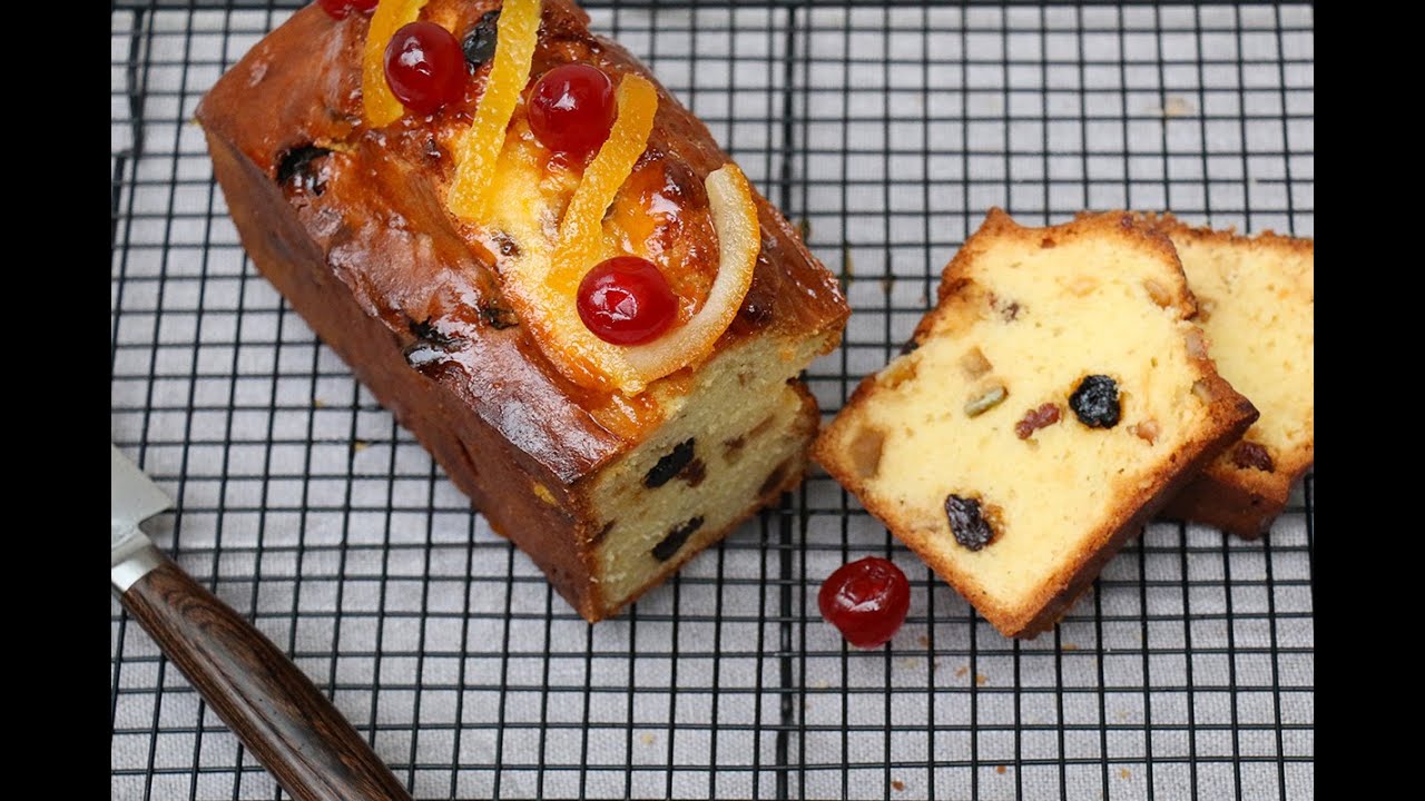Recette Cake facile aux fruits confits moelleux