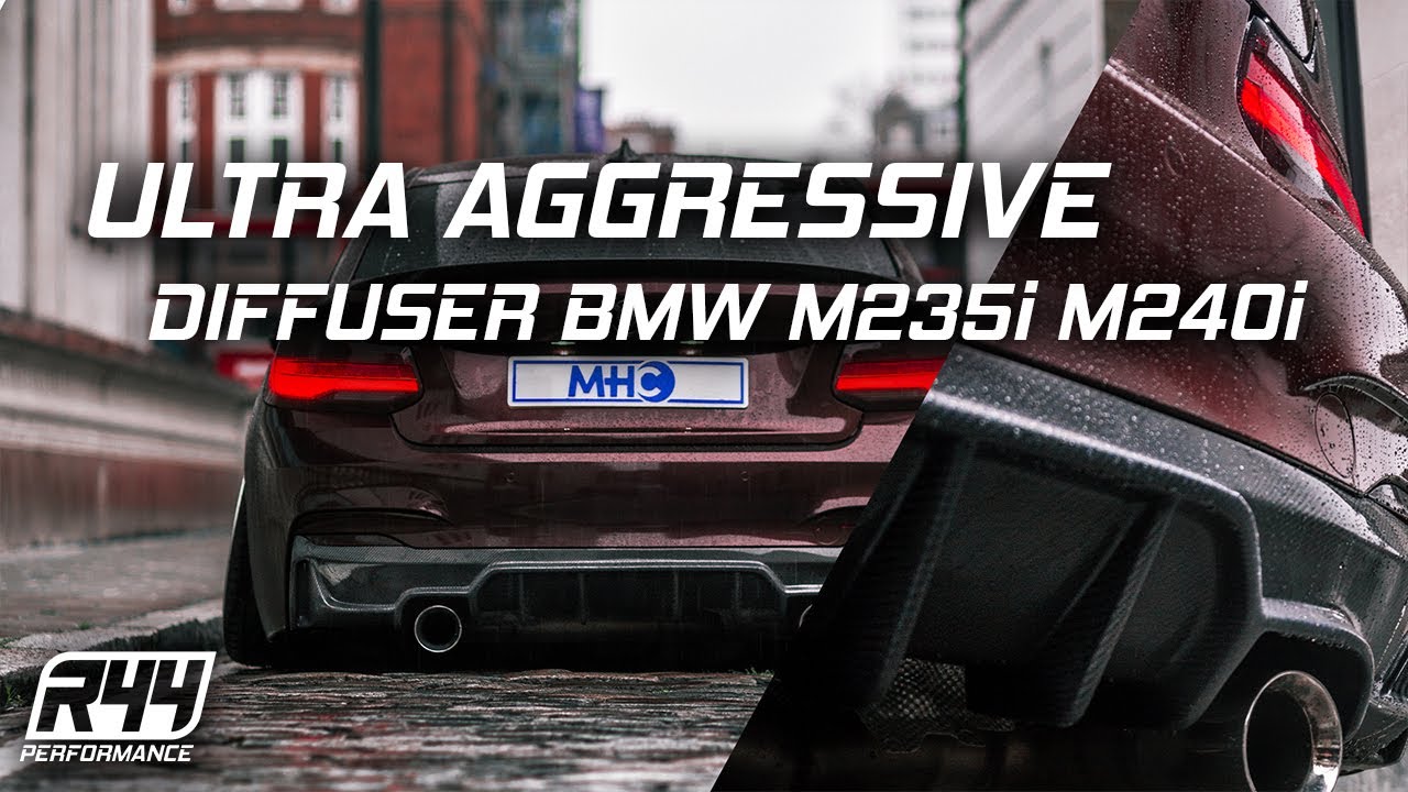 РУКОВОДСТВО ПО УСТАНОВКЕ: Ультраагрессивный задний диффузор для BMW M235i и M240i